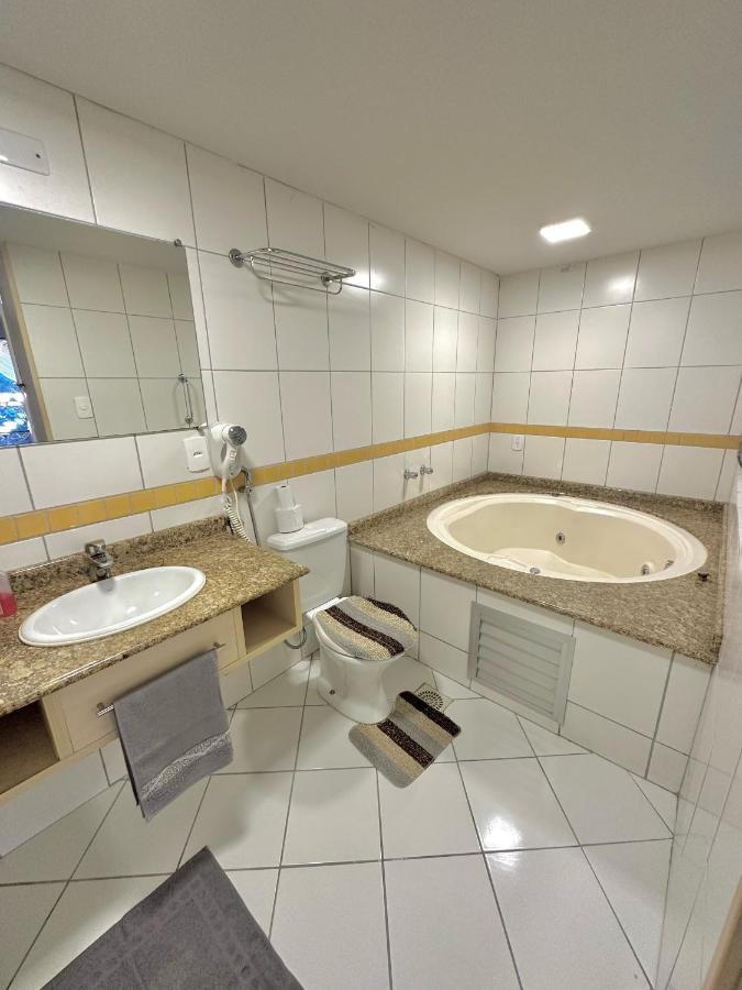 Jaraguá do Sul Saint Sebastian Flat 716 - Com Hidro! Ate 3 Pessoas, Duplex, No Centroヴィラ エクステリア 写真